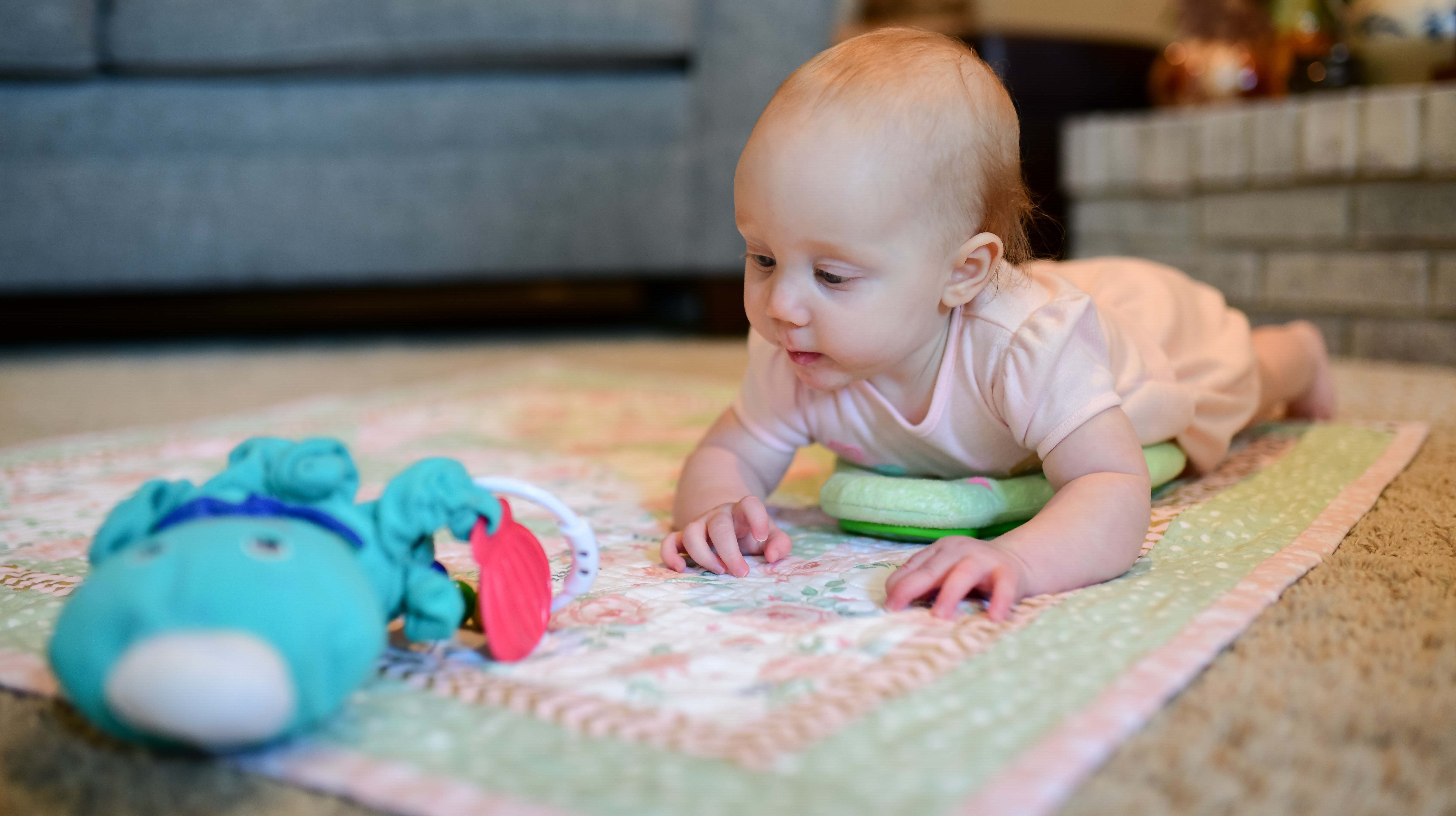 Baby on Tummy Turtle